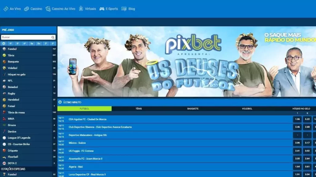 Pixbet: Aposta Grátis para Novos Jogadores
