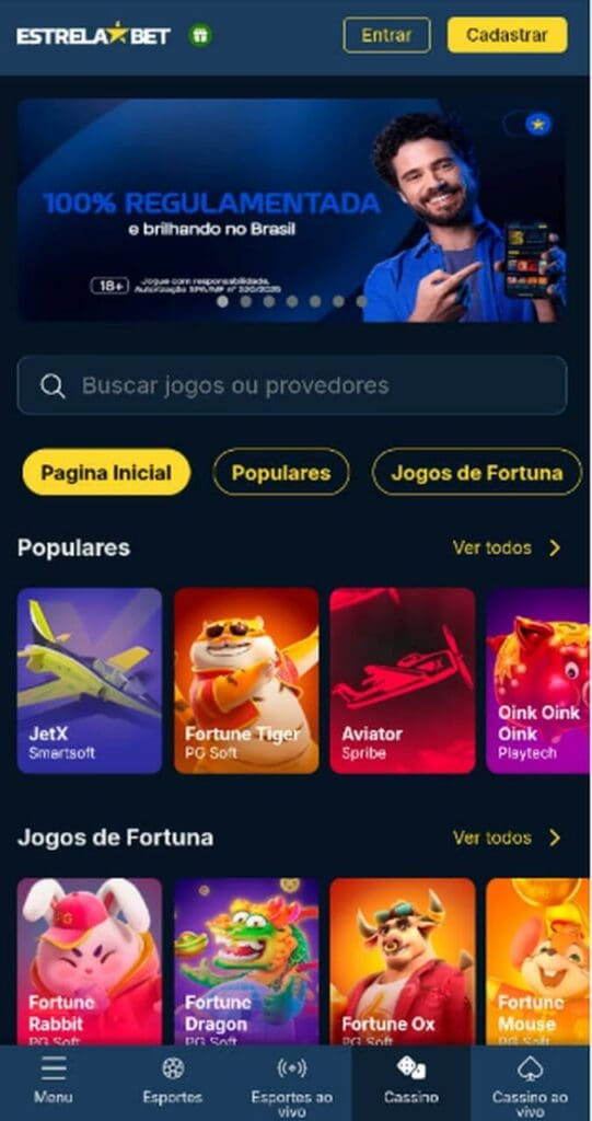 Estrela Bet Home Page