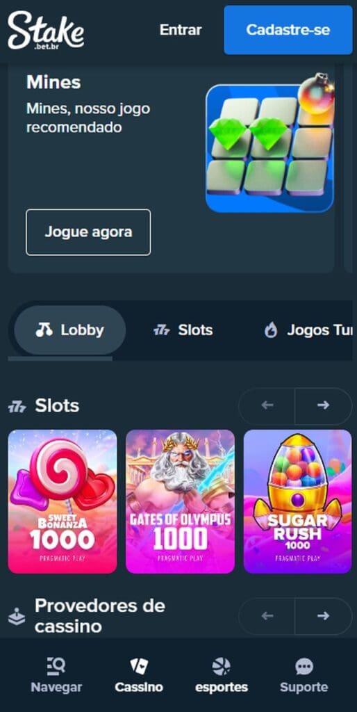 Stake Home Page