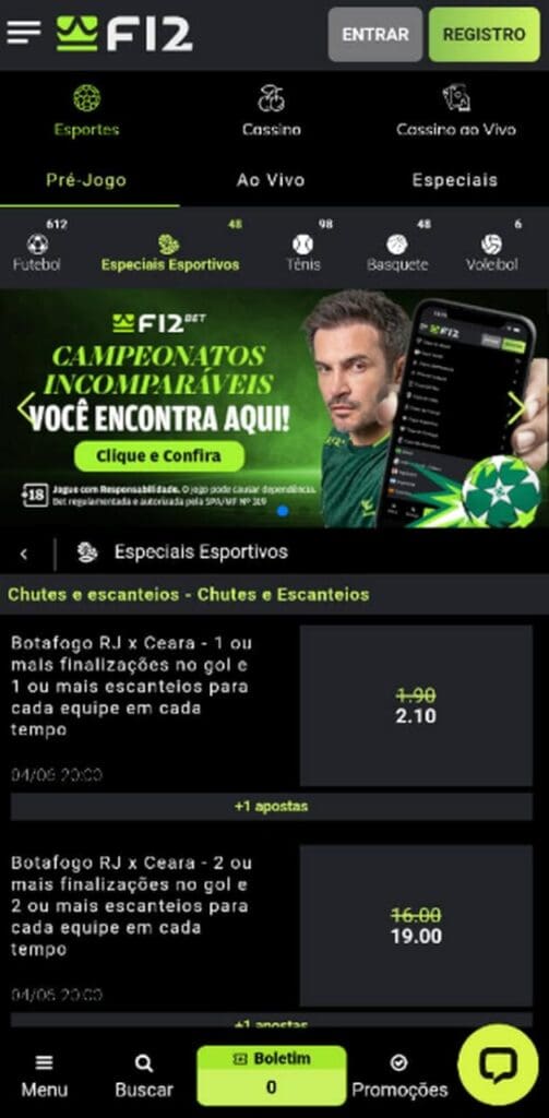 F12 bet Home Page