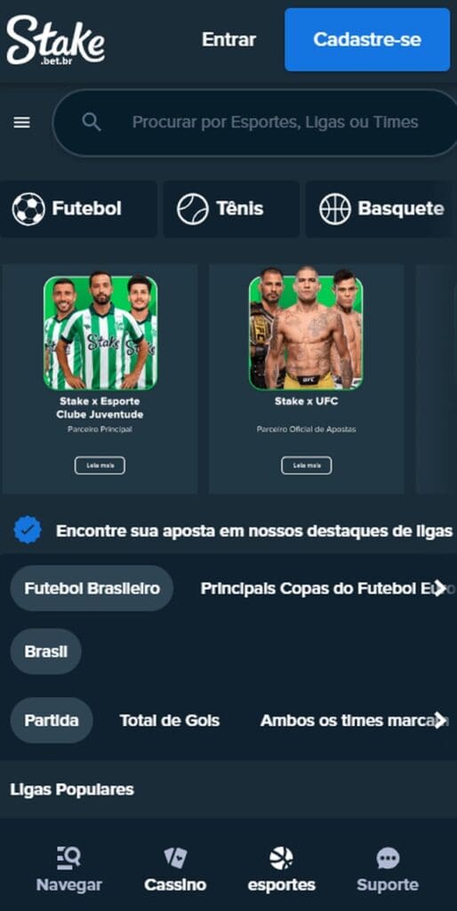 Stake Home Page