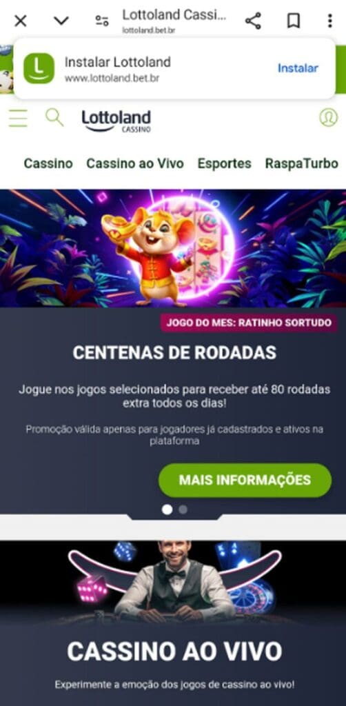 Lottoland app mobile pagina de casino centenas de rodadas