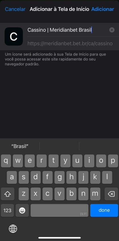 Meridianbet app para iOS