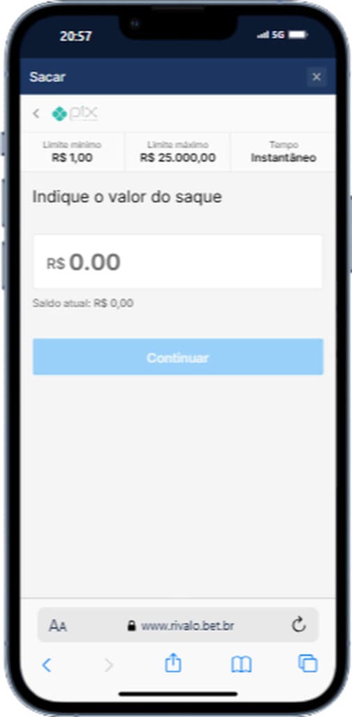 Como sacar na Rivalo