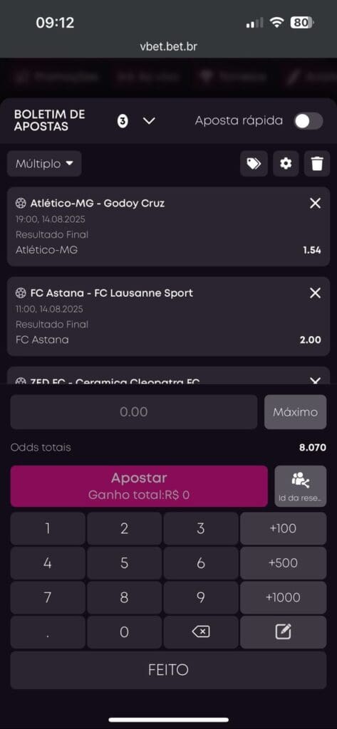 Como apostar na VBET