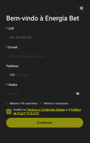 Código Promocional Energia Bet em 2025: cadastro Energiabet para acessar bônus e ofertas hoje